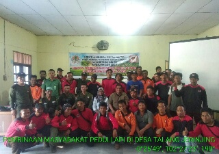 7 MPA Di Desa Rawan Karlahut Mendapat Pembinaan Khusus Dari Manggala Agni Daops Rengat