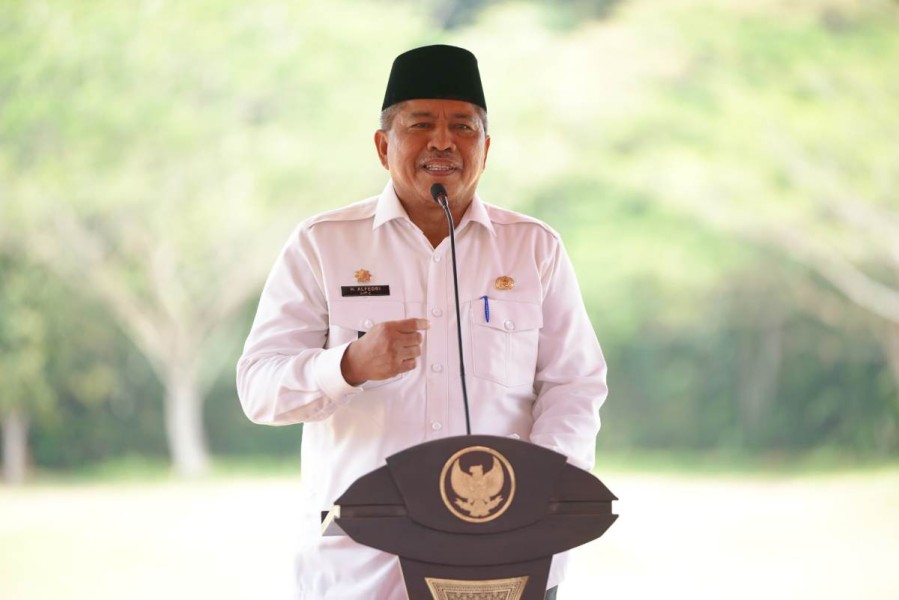 Kapolda Riau Taman 1000 Pohon,. Alfedri: Ini Sebagai Bentuk Dukungan Kabupaten Hijau