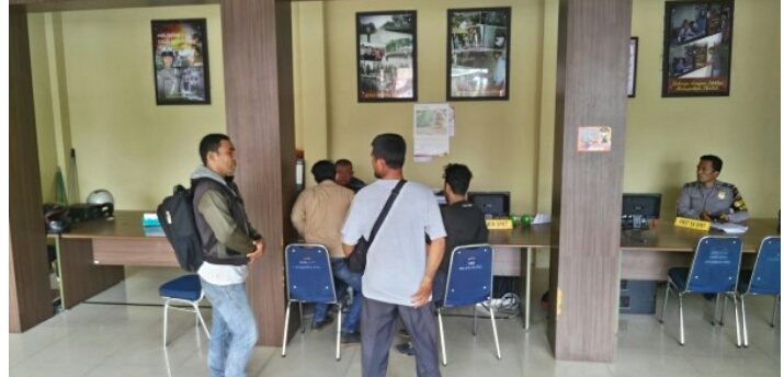 Tak Terima Aksi Sweeping Taxi Konvensional, Pengemudi Gojek Datangi Mapolresta 