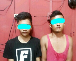 Polsek Rumbai Pesisir Bekuk Dua Pelaku Curas