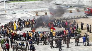 Dipicu Harga Kelapa Anjlok, Massa Mahasiswa Kepung Kantor Bupati Inhil