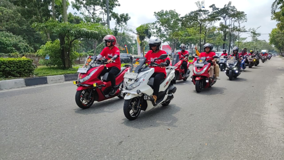Semangat Kemerdekaan dalam Rangkaian Kegiatan Honda Community Convoy Merdeka 2024