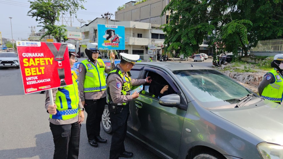Hari Ketiga Operasi Patuh Lancang Kuning, Tilang di Riau Melonjak 46 Persen