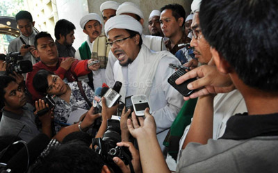  Habib Rizieq Tidak Akan Beri Ceramah dalam Reuni 212 di Monas