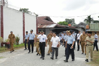Deputi Kemenkumhan RI Tinjau Rutan Siak