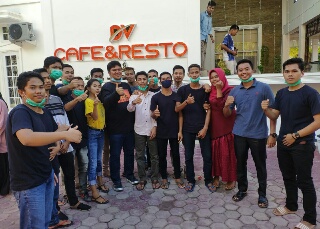 Resmikan DV Cafe & Resto, Andi Putra: Anak Muda Potensi Kembangkan Dunia Usaha