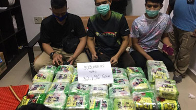  Bea Cukai Dumai Gagalkan Penyelundupan Sabu Sekitar 30 Kg dari Malaysia