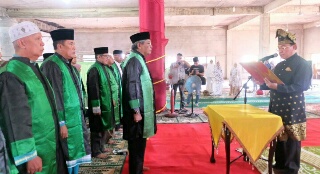 Bupati Bai'at Dewan dan Majelis Hakim MTQ Ke-47 Kabupaten Inhil