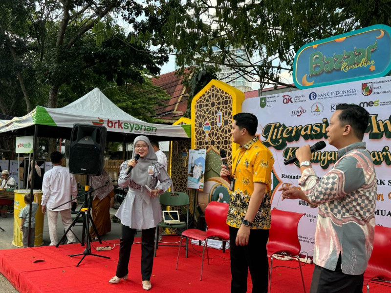 Ngabuburit di Bazar Kampong Ramadhan Kite BRK Syariah, Ada Talkshow Literasi dan Inklusi Keuangan