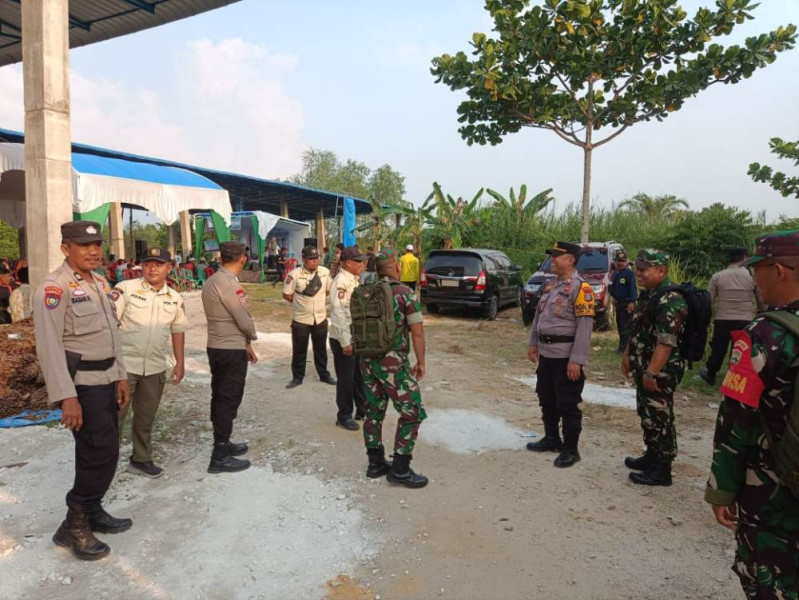 Polsek Tempuling Terus Gencar Ciptakan Suasana Kondusif Pilkada 2024