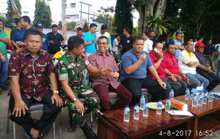 Bupati Mursini Terima Kunjungan Silaturahmi Bupati Yopi Arianto