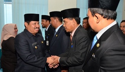  Hampir Semua Kabag Setda Bengkalis 'Wajah Baru'