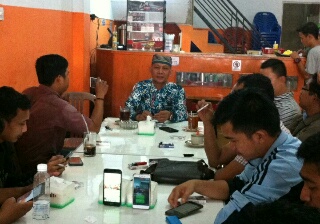 Cawabup Inhil Ali Azhar Sampaikan Harapannya saat Coffee Time dengan Awak Media