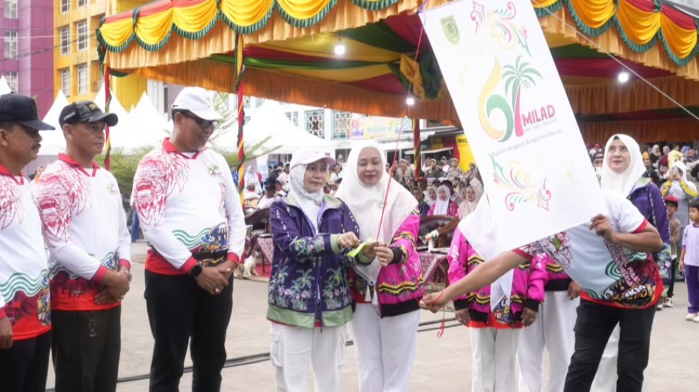 Diawali Apel, Rangkaian Peringatan Milad ke-61 Inhil Resmi Dimulai