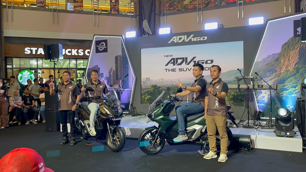 Semakin Gagah dan Canggih, New Honda ADV 160 Siap Mengaspal di Jalanan Riau