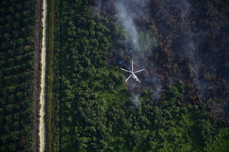 BPBD Riau Tambah Kekuatan Padamkan Titik Api di Kampar