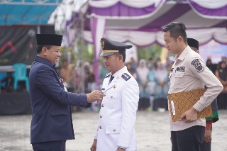 Lantik Camat Sentajo Raya, Plt Bupati: Camat Harus Jemput Bola