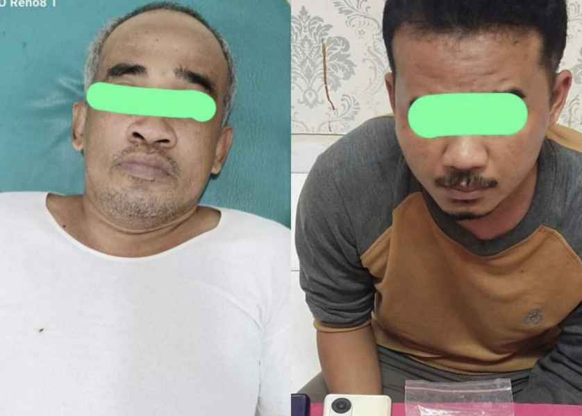 Pelaku Narkoba di Siak Buang BB ke Sumur, Berusaha Kabur Langsung Ditangkap