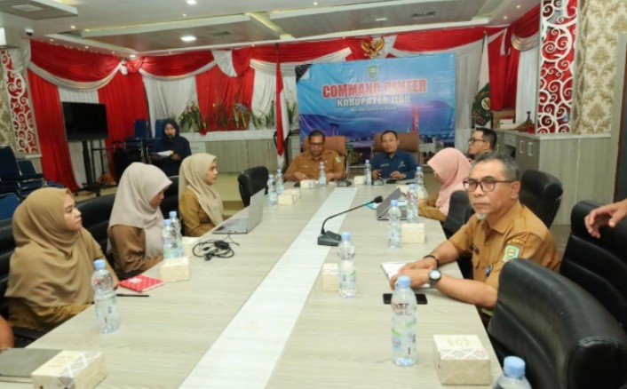Perkuat Kematangan Penyelenggaraan Statistik, Tim BPS Evaluasi Pemkab Siak