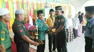 Dandim 0302/Inhu Lakukan Penutupan MTQ Dan MHQ