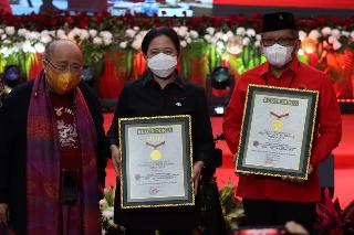 Pecahkan Rekor, PDIP Dianugerahi Penghargaan MURI