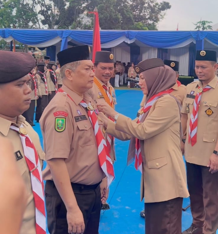 Satgas Pramuka Peduli Kwarcab Pekanbaru bergerak, Hari Ini Buka Posko Peduli Bencana