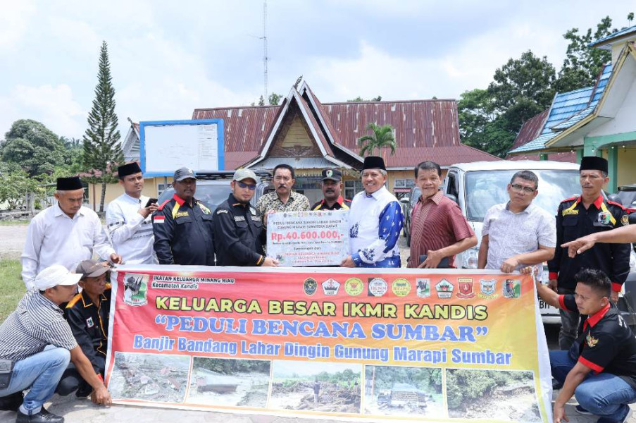 Alfedri Ajak Warga Beri Bantuan Terbaik, Ringankan Beban Saudara Kita Terdampak Bencana Alam di Sumbar