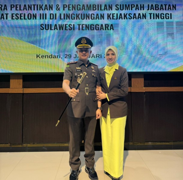 Putra Riau Lasargi Marel Resmi Jabat Kajari Wakatobi