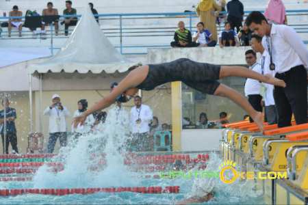 Pekanbaru Pastikan Juara Umum di Cabor Renang, Senam Direbut Bengkalis
