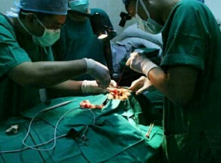 Ketua Bhayangkari Riau Tinjau Operasi Bibir Sumbing 