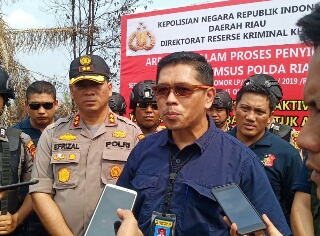 Polda Riau: Kasus Karhutla PT Teso Indah Masuk Tahap Penyidikan, Kasus Karhutla Lain Masih Proses