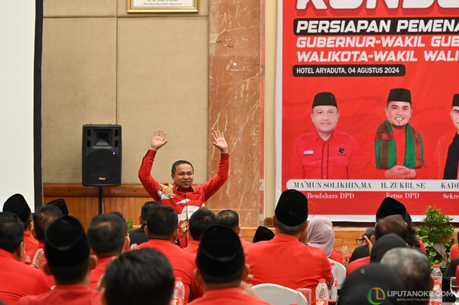 Tiga Kader PKB Hadiri Rapat Konsolidasi Tahapan Pemenangan Pilkada Serentak PDI-P Riau