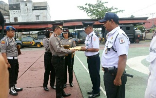 Jadi Irup HUT Satpam di Inhil, Kapolres Sampaikan 5 Pesan Kapolri
