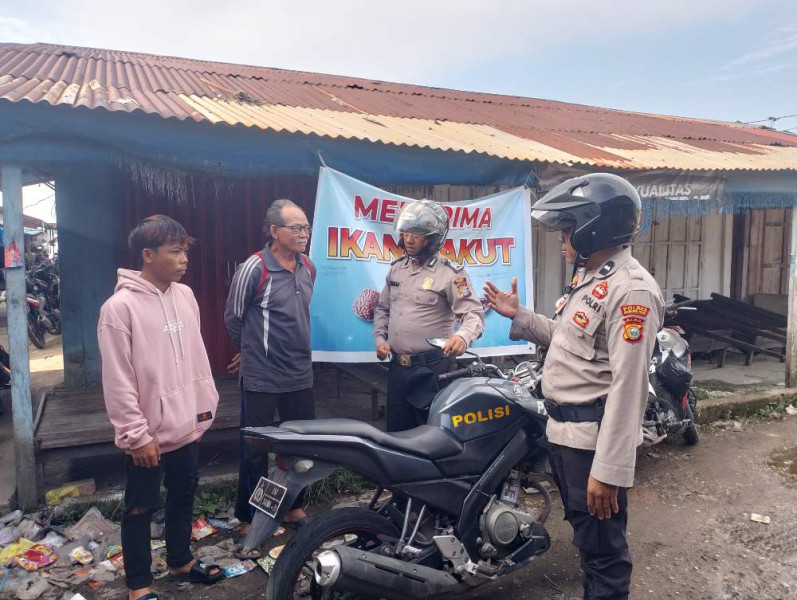 Polsek Tempuling Laksanakan Patroli Sekaligus Edukasi Pasca Pilkada