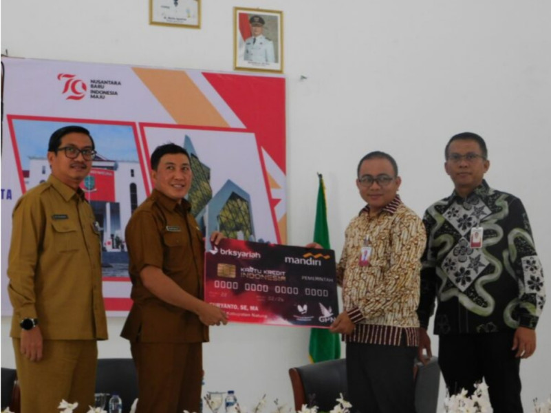 Inginkan Transaksi yang Transparan, PemKab Natuna Terapkan KKPD BRK Syariah