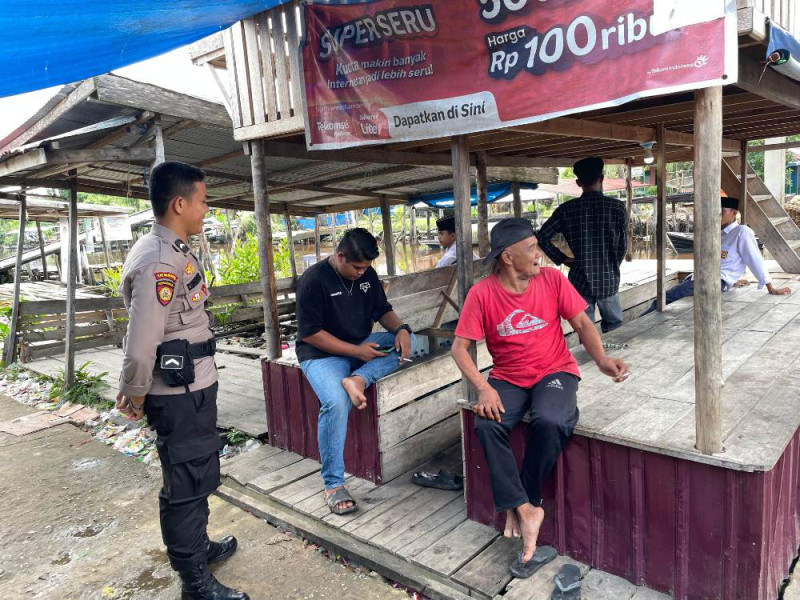 Wujudkan Pilkada Damai, Ini Pesan Polsek Concong kepada Masyarakat