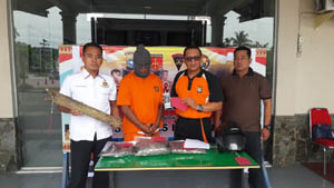  Polisi Berhasil Amankan Pembunuh Misnah Warga Keritang