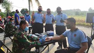 Deteksi Dini Covid-19 Personel Lanud Rsn Jalani Rapid Test 