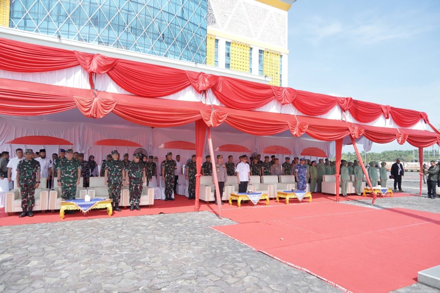 Percepat Pembangunan Infrastruktur dan Akses Ekonomi Warga, Wawako Pekanbaru Apresiasi TMMD ke-127