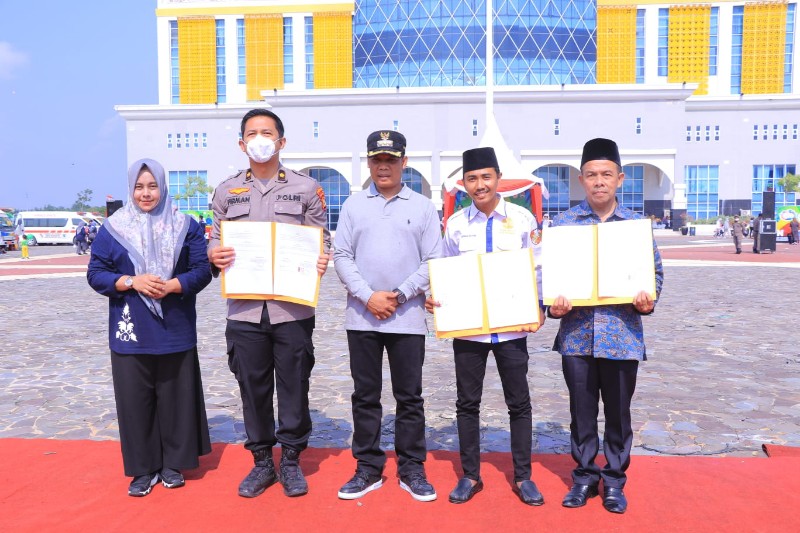 Pj Wako Saksikan Penandatanganan Kerja Sama  DP3APM dengan MPD ICMI Muda Pekanbaru