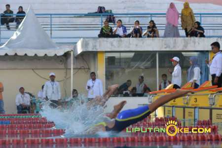 Salip Pekanbaru, Bengkalis Pimpin Sementara Perolehan Medali