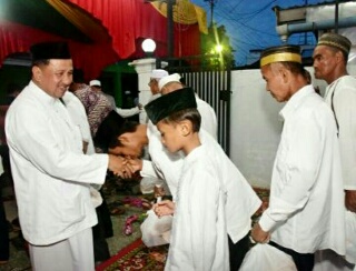Wabub H Rosman Malomo Gelar Buka Bersama Ramadhan di Tembilahan 