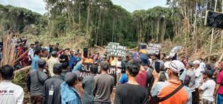 Kunci Alat Berat Berhasil Disita, GEMPPAR & APKK Desak BPN Cabut HGU PT TUM