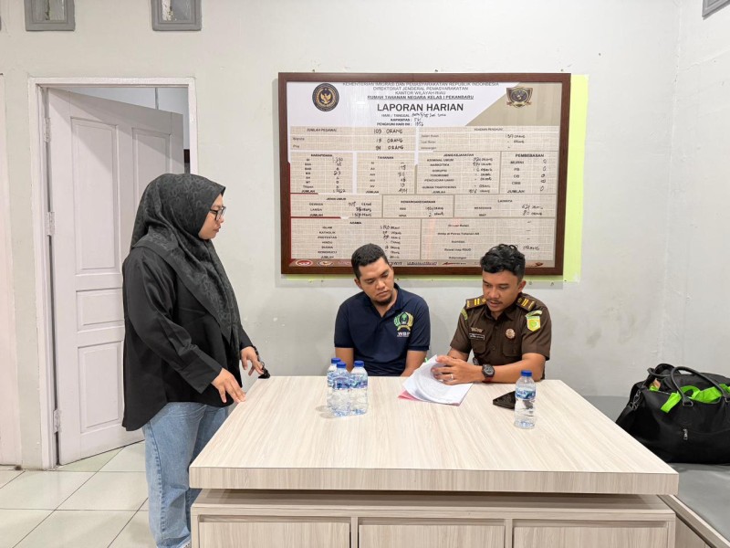 Inkrah, Jhonny Andrean Langsung Dieksekusi ke Rutan Pekanbaru
