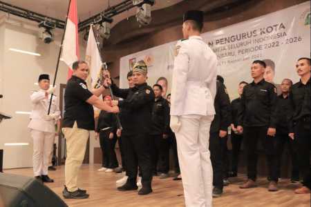 PTMSI Pekanbaru Masa Bakti 2022-2026 Resmi Dilantik, Dedi Harianto Lubis: Ini Pengabdian