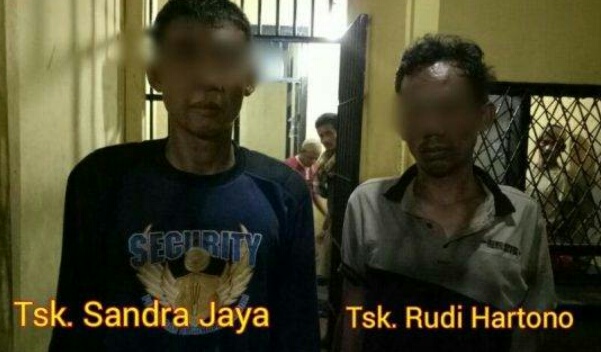 Polsek Bangko Ringkus Dua Terduga Sabu