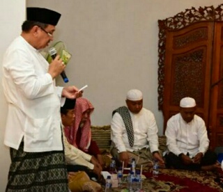 Wabup Inhil Gelar Isra Miraj di Rumah Pribadi 