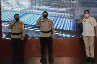 Kapolda Riau Lounching Aplikasi 