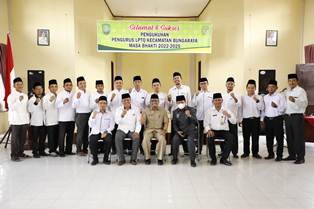 Hadiri Pengukuhan LPTQ Kecamatan Bungaraya, ini Harapan Arfan